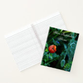 Mystical Botany Era Poppy and Dew Floral Notebook Notizblock (Innenseite)