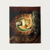 Mystical Buddha Wall Art Tapestes Wandteppich (Vorderseite)
