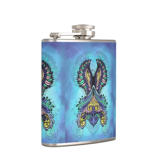 Mystical Butterfly Spirit Flachmann (Rechts)