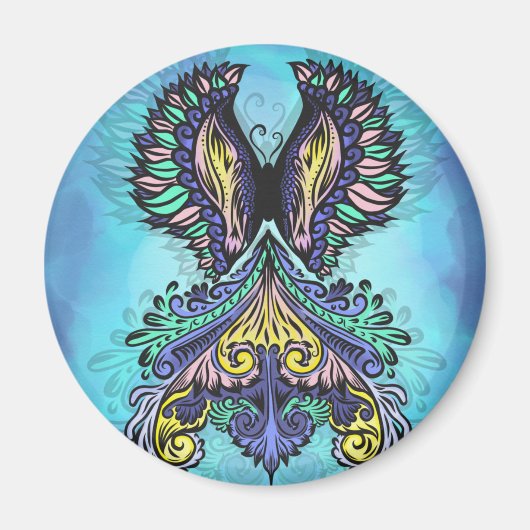 Mystical Butterfly Spirit Magnet (Vorne)