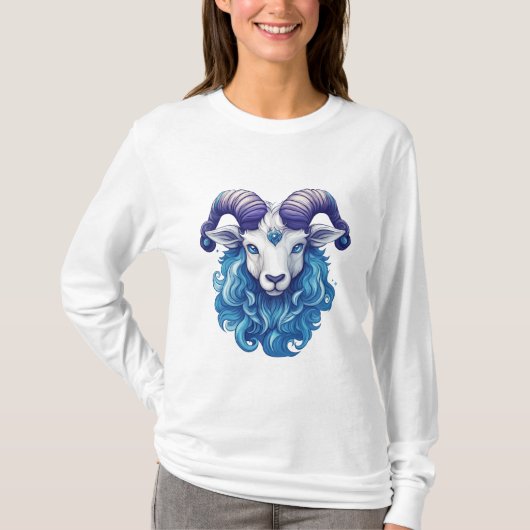 Mystical Capricorn Guardian T-Shirt (Vorderseite)