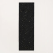 Mystical Celestial Blue Gold Yogamatte (Rückseite)