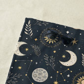 Mystical Celestial Moon Pattern  Strandtuch (Beispiel)