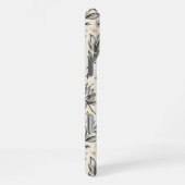 Mystical Celestial Moon Stars Pattern iPhone Hülle (Rechte Seite)