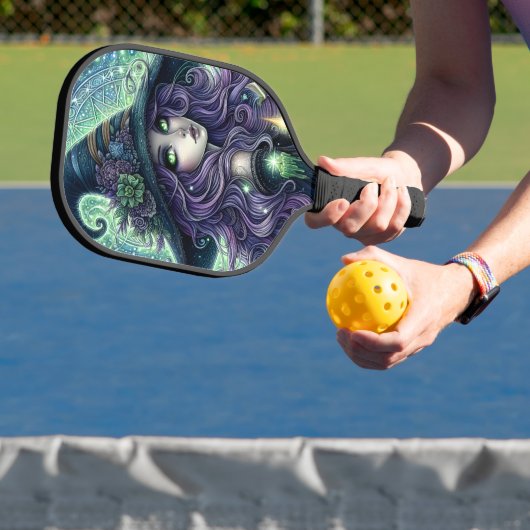 Mystical Celestial Witch Pickleball Schläger (InSitu)
