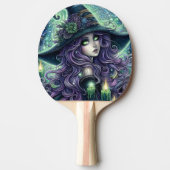 Mystical Celestial Witch Tischtennis Schläger (Vorderseite)