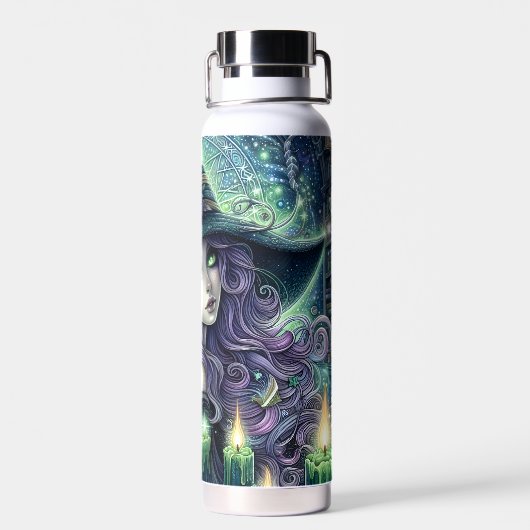 Mystical Celestial Witch Trinkflasche (Rückseite)
