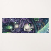 Mystical Celestial Witch Yogamatte (Vorderseite (Horizontal))