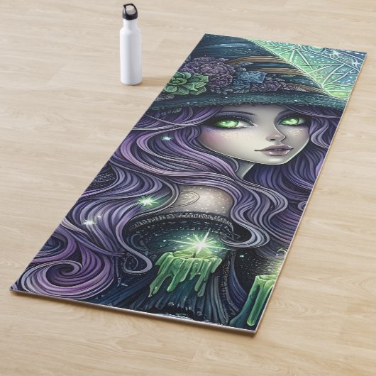 Mystical Celestial Witch Yogamatte (Beispiel)