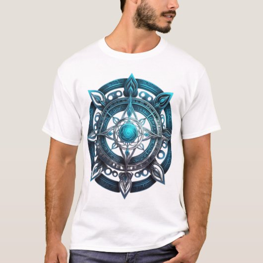 Mystical Celtic Mandala T-Shirt (Vorderseite)