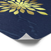 Mystical Celtic Moon Poster (Ecke)