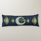 Mystical Celtic Moon Seitenschläferkissen (Rückseite)