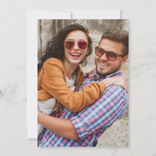 Mystical Chic Pastel Star Moon Foto Space Einladung (Rückseite)