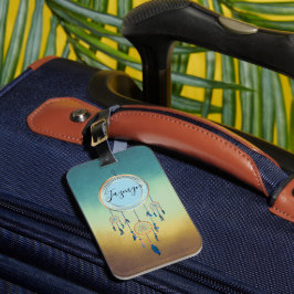 Mystical Chic Personalisiert Dreamcatcher Gepäckanhänger