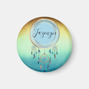 Mystical Chic Personalisiert Dreamcatcher Magnet