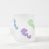Mystical Cloud Creature Mug Mattglastasse (Vorderseite Links)