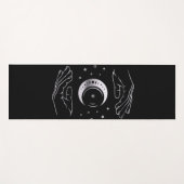 Mystical Collection -  The Moon Yogamatte (Vorderseite (Horizontal))