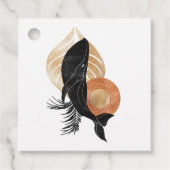 Mystical Cosmic Nautical Beach Geschenkanhänger (Vorderseite)