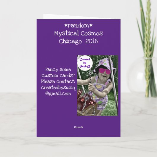 Mystical Cosmos Card Karte (Rückseite)