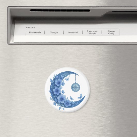 Mystical Crescent Moon Magnet (In Situ (Geschirrspüler))