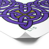 Mystical Cross-Print Poster (Ecke)