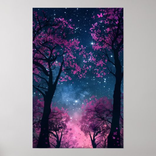Mystical Dark Silhouette Mobile Wallpaper Poster (Vorne)