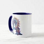Mystical Dragon Alphabet - Buchstabe A Tasse (Vorderseite Links)