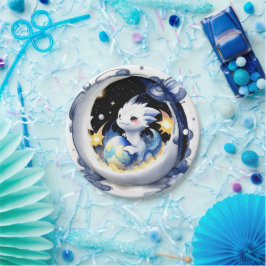 Mystical Dragon Baby Dusche Pappteller