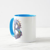 Mystical Dragon - Buchstabe B Tasse (Vorderseite Links)
