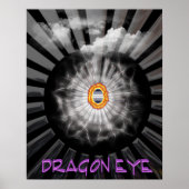 Mystical Dragon Eye Poster (Vorne)