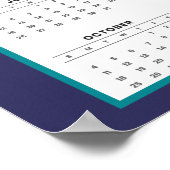 Mystical Dragon Fantasy Calendar 2026  Poster (Ecke)