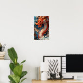 Mystical Dragon Fantasy Poster (Heimbüro)