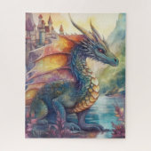 Mystical Dragon Jigsaw Puzzle (Vertikal)