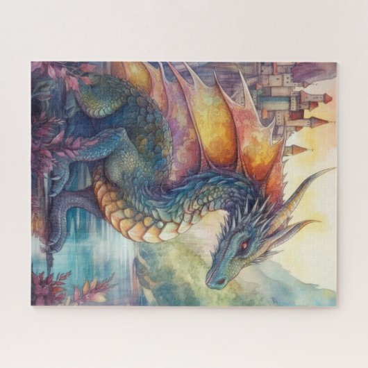 Mystical Dragon Jigsaw Puzzle (Horizontal)
