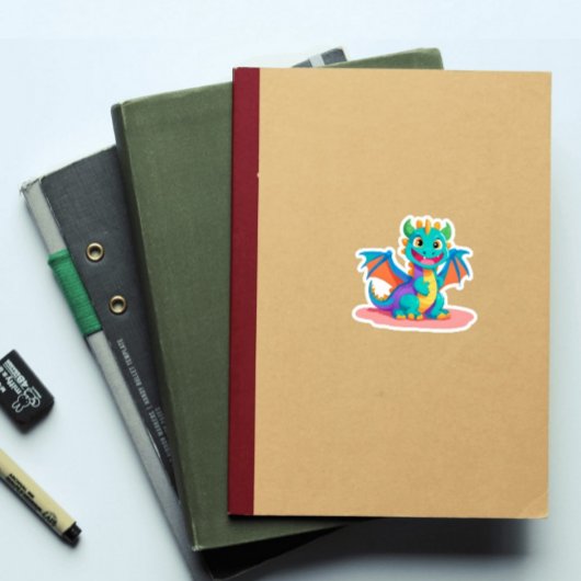 Mystical Dragon Sticker
