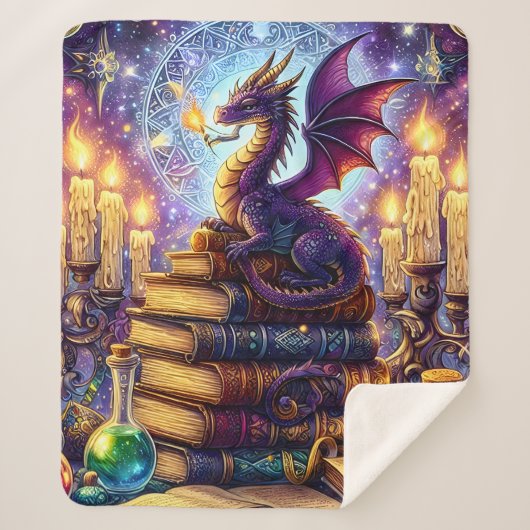 Mystical Dragon Wizard Books Sherpadecke (Vorderseite)