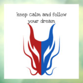 Mystical Dragoon Fantasy Fensteraufkleber (Blatt 3)