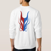 Mystical Dragoon Fantasy Sweatshirt (Rückseite)