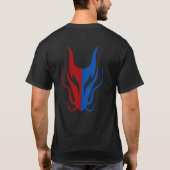Mystical Dragoon Fantasy T-Shirt (Rückseite)