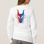 Mystical Dragoon Fantasy T-Shirt (Rückseite)