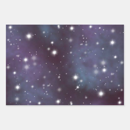 Mystical Dream Dusty Violet Geschenkpapier Set (Vorderseite 2)