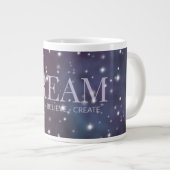 Mystical Dream Dusty Violet Jumbo-Tasse (Vorderseite Rechts)