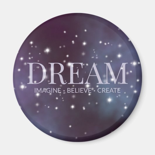 Mystical Dream Dusty Violet Magnet (Vorne)