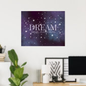 Mystical Dream Dusty Violet Poster (Heimbüro)