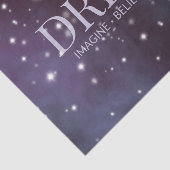 Mystical Dream Dusty Violet Seidenpapier (Ausschnitt)