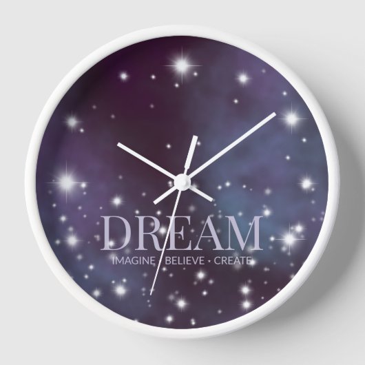 Mystical Dream Dusty Violet Uhr (Vorderseite)