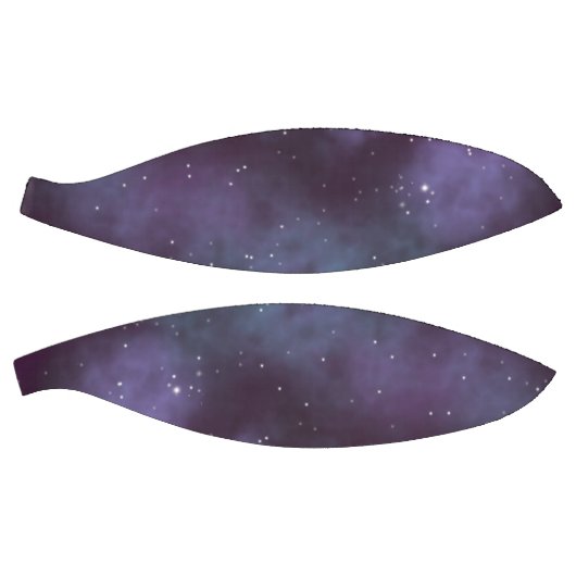 Mystical Dusty Violet Galaxy Basketball (Panele)