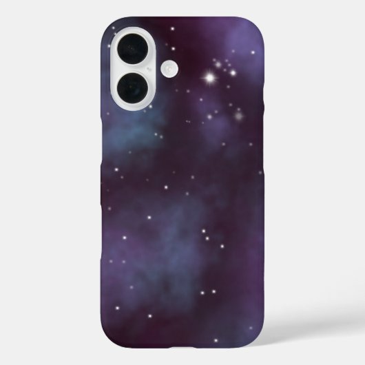 Mystical Dusty Violet Galaxy Case-Mate iPhone Hülle (Rückseite)