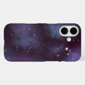 Mystical Dusty Violet Galaxy Case-Mate iPhone Hülle (Rückseite (Horizontal))
