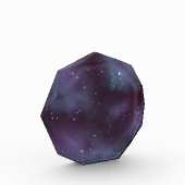 Mystical Dusty Violet Galaxy Fotoblock (Links)